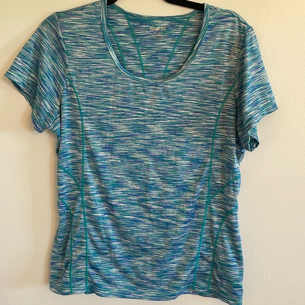 Women’s Reebok Dri-Fit Size X-Large Color Blue/White/Green